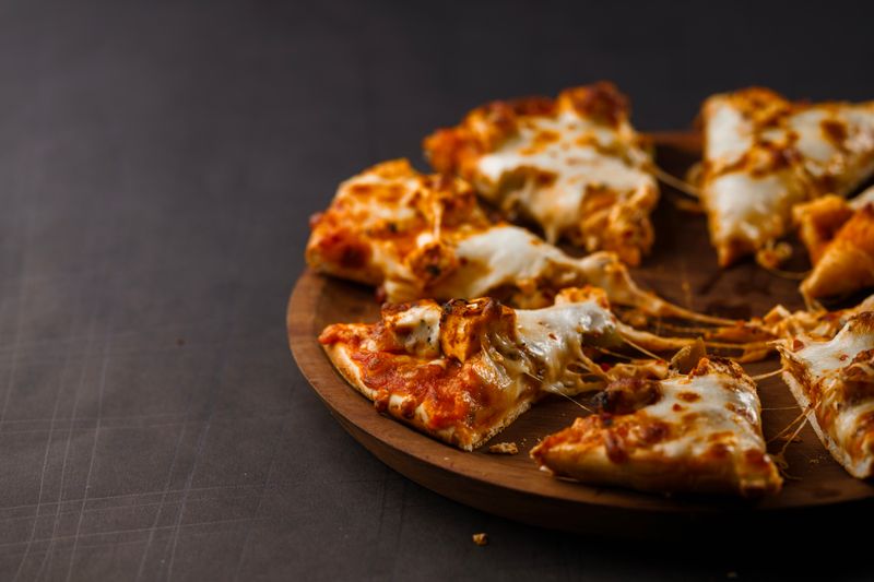 Lunch special pizza slice deal green lantern pizza